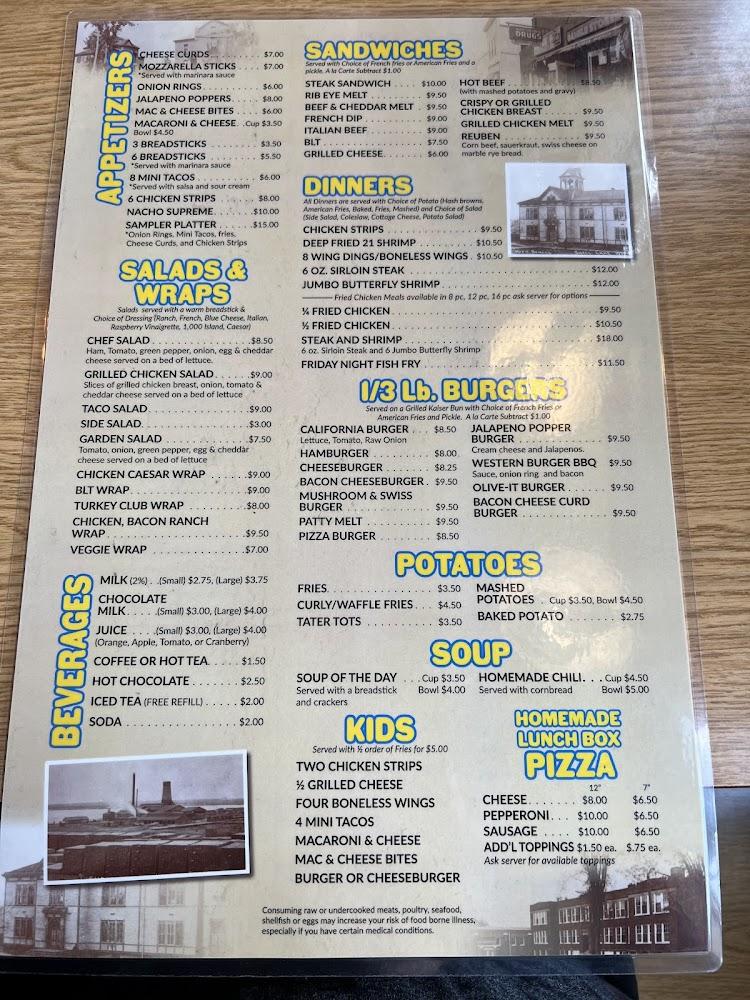 Shell lake lunchbox Menu image 3